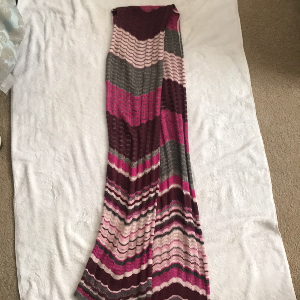 Pink scarf